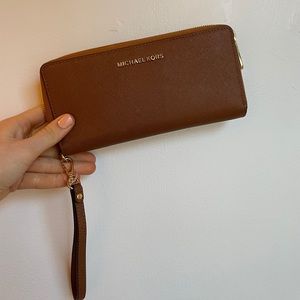 Michael Kors wristlet wallet - never used!